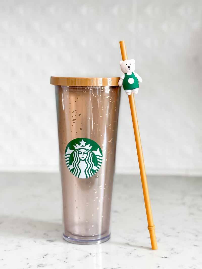 Starbucks Philippines Gold Frappuccino Tumbler w/ Straw
