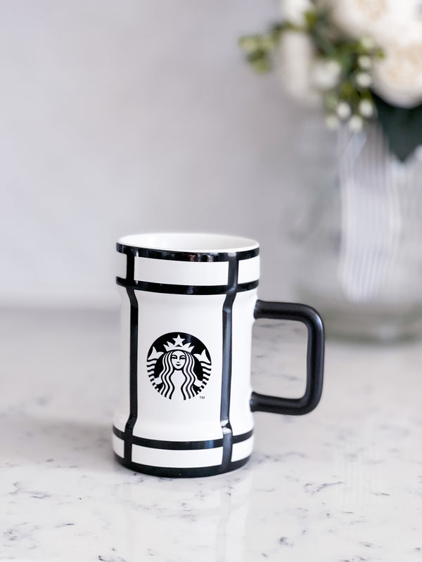 Starbucks Philippines Mug Handle 2D Black White