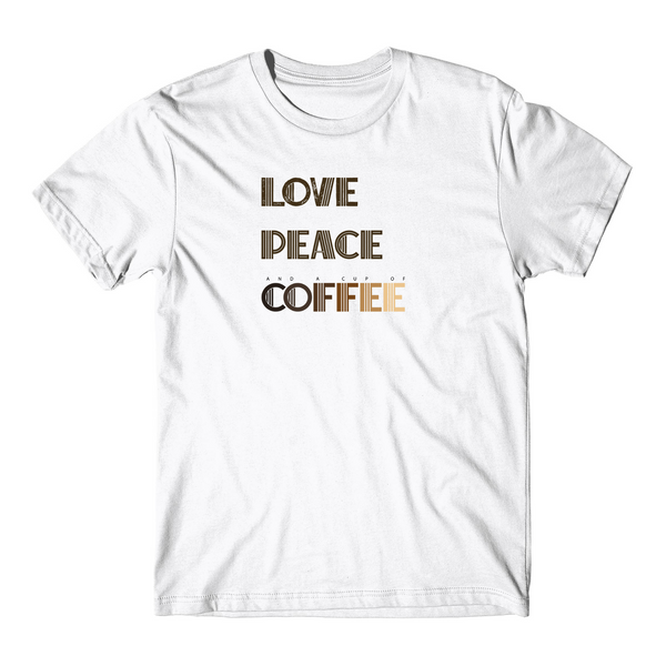 LOVE PEACE COFFEE UNISEX